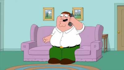 PETER GET AWAY FROM THIS FRIDGE