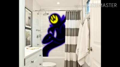 Snatcher sings Caramelldansen in the shower (ASMR)