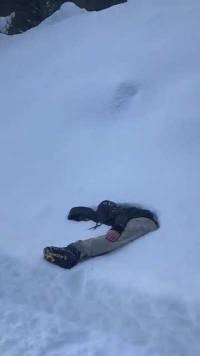 Snow angle