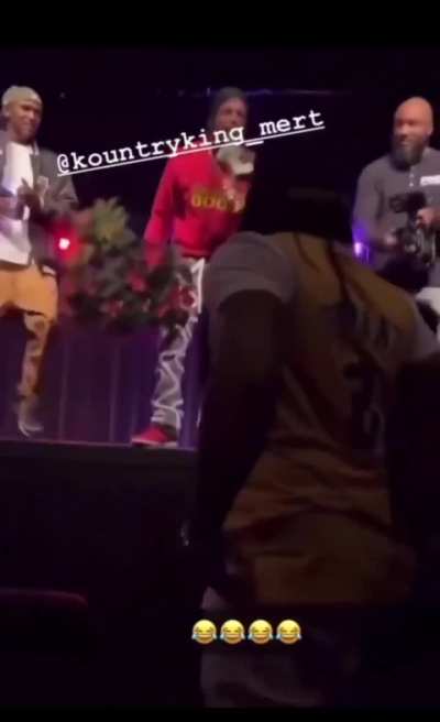 Charleston White gets jumped at his comedy show