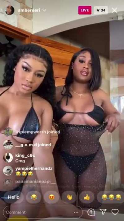 @mb£rd£ri IG Live with Pr£tty