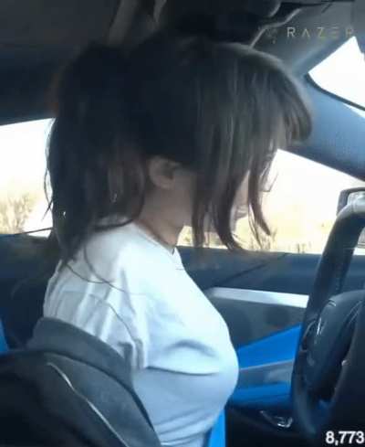That seat belt looks so comfy