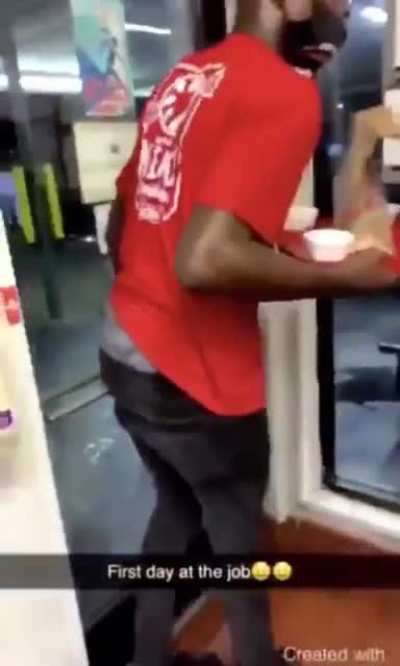 1st day on the job