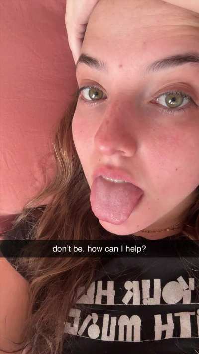 Sucking step bro’s dick to calm his nerves