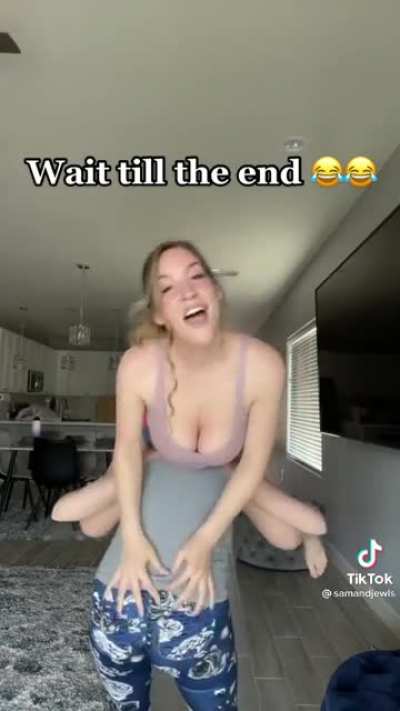 Friends having fun