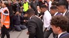 Christchurch schoolboys perform haka in show of respect for attack victims
