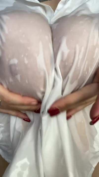never needed a bra