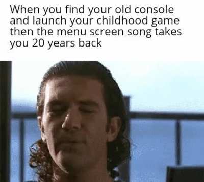 I am a child once again!