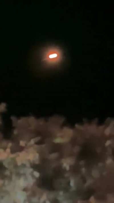 Holy f*king smokes! Stops apruptly on the spot. Turns as if it were weightless and is absolutely silent.