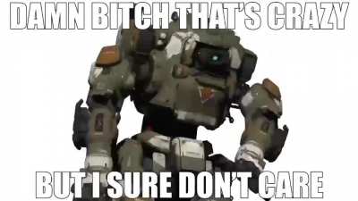 Me when a player tells me that they only use spitfire and smart pistol