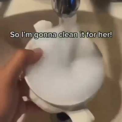 I don’t think it’s dirty…