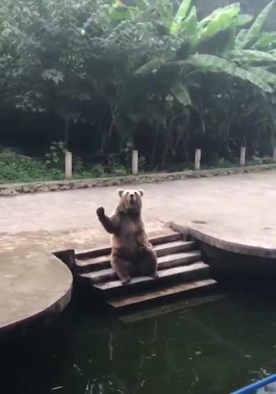 Wave and catching !!