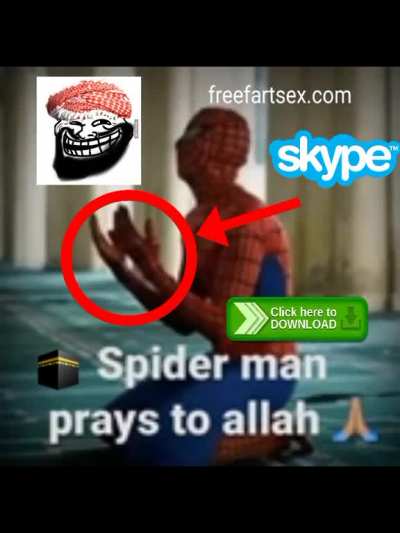 قذغيغ<wbr>🕋spid<wbr>er man prays to alllah 😇😇🕋😈٩<wbr>ىحتىح<wbr>تس🇸🇦🇸<wbr>🇦🇸🇦