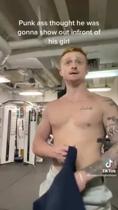 Dude Checks Sailor That Tried To Show Out In Front Of His Wife