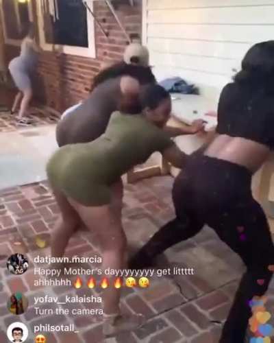 The black one is her