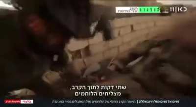 New footage documents another Israeli soldier being injured during clashes with Hezbollah fighters in southern Lebanon. Land invasion not going well huh?