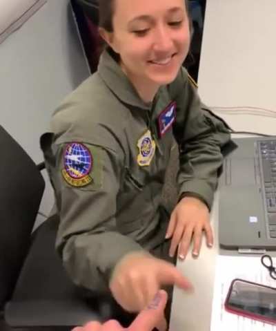 when the air force is bored...