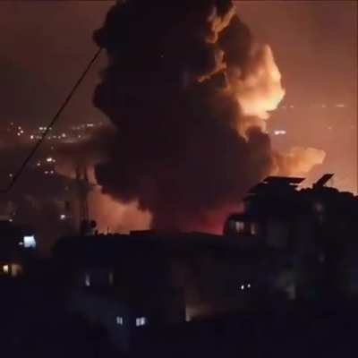 Airstrike in Beirut  