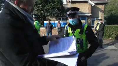 THE POLICE WILL BE ARRESTED AS COMPLICIT IF THEY DON'T CLOSE DOWN 