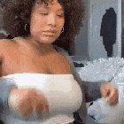 Titty Bounce No Bra & A Little Twerk GIF