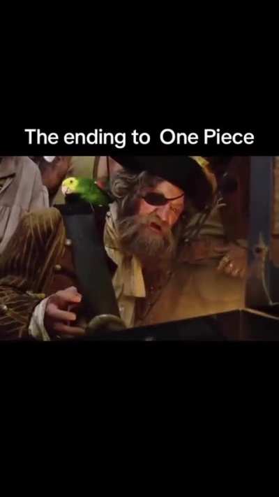 The ending to one piece