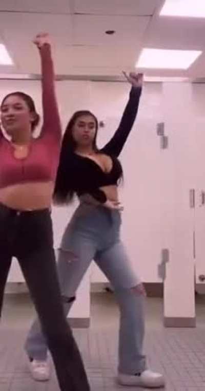 they're jumping