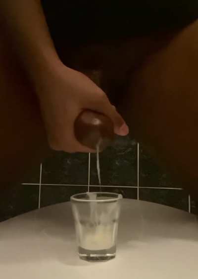 You can only drink out of my cup