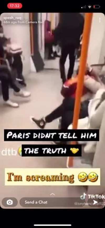Random roadman finds out on the train that Fdot (12Anti) & other Shepherd’s Bush gang members have been smashing his baby mum.