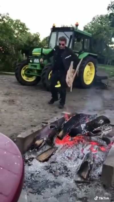 Successfully failed firewood delivery
