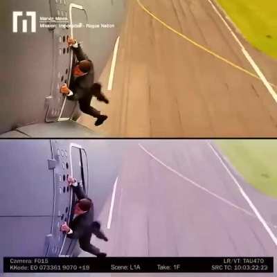 Cena de missão impossível que o Tom Cruise fez sem efeitos especiais ou dubles