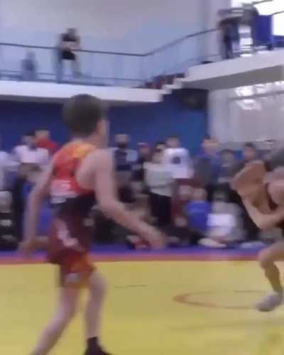 Best example of how not yo handle a defeat.