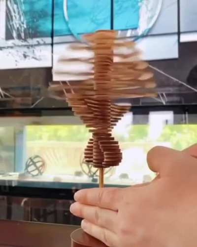 Spinning sculpture