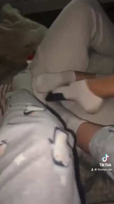 1 guy, 4 pairs of feet