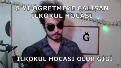 İlkokul hocası/öğrencisi bi tanıdığınız varsa öğrenip der misiniz bana şuan nasıl öğretiliyor bu harf?