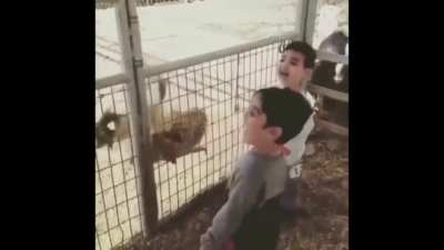 Kid see , kid do...