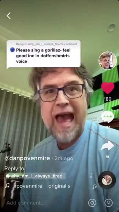 Y’all the literal creator of phineas and ferb, responded to me