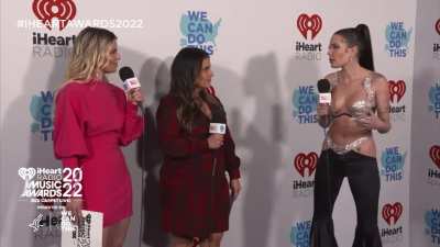 iHeartRadio red carpet interview!
