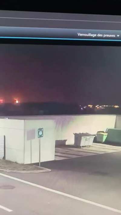 This video was taken from a security camera the 2nd of May at 2am, any thought ?
