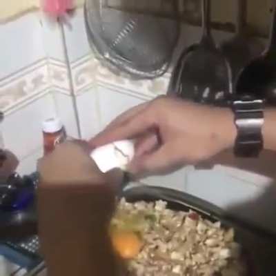 Just Making fried rice