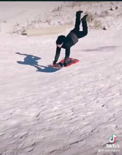 Excellent sledding