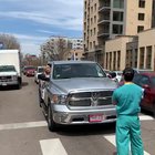 Quarantine protester calling a nurse a Chinese agent and a closeted homosexual