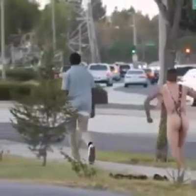 Street fights are wild