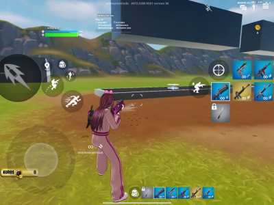 Using fire button on left side of screen causes character to move and stops shooting