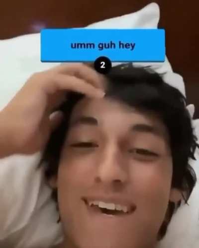 Guess he's gay now