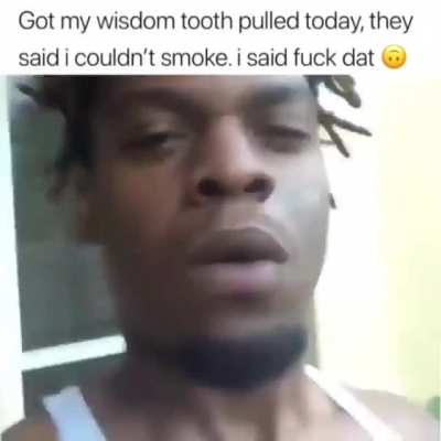 When you hate edible and can't skip a few days smoking