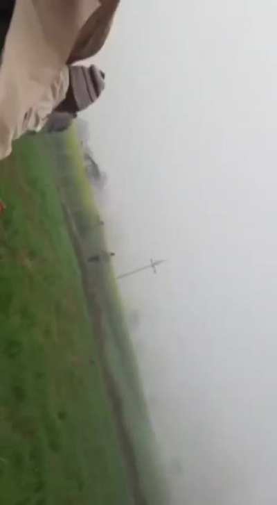 Driving a tractor