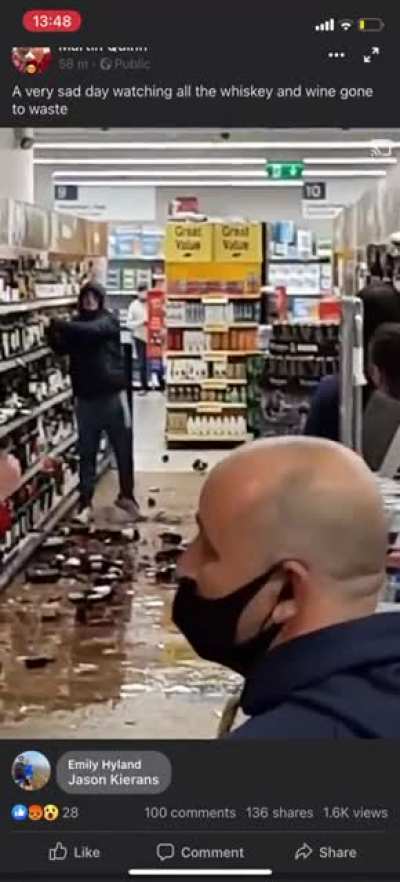 Spill on aisle 3..