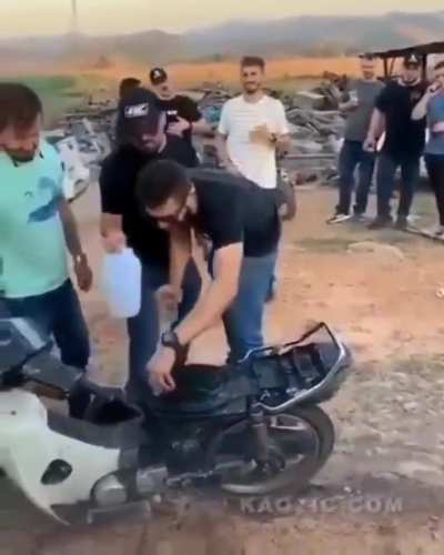 Wtf was he thinking is going to happen.
