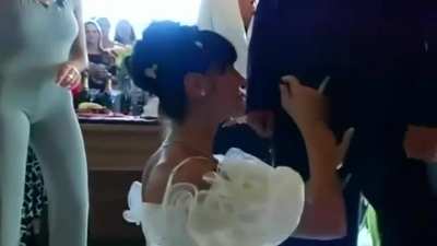 You may kiss the bride