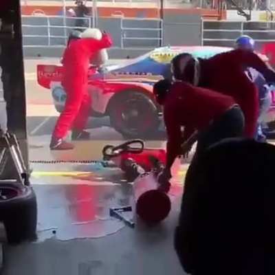 Mayhem in the pits
